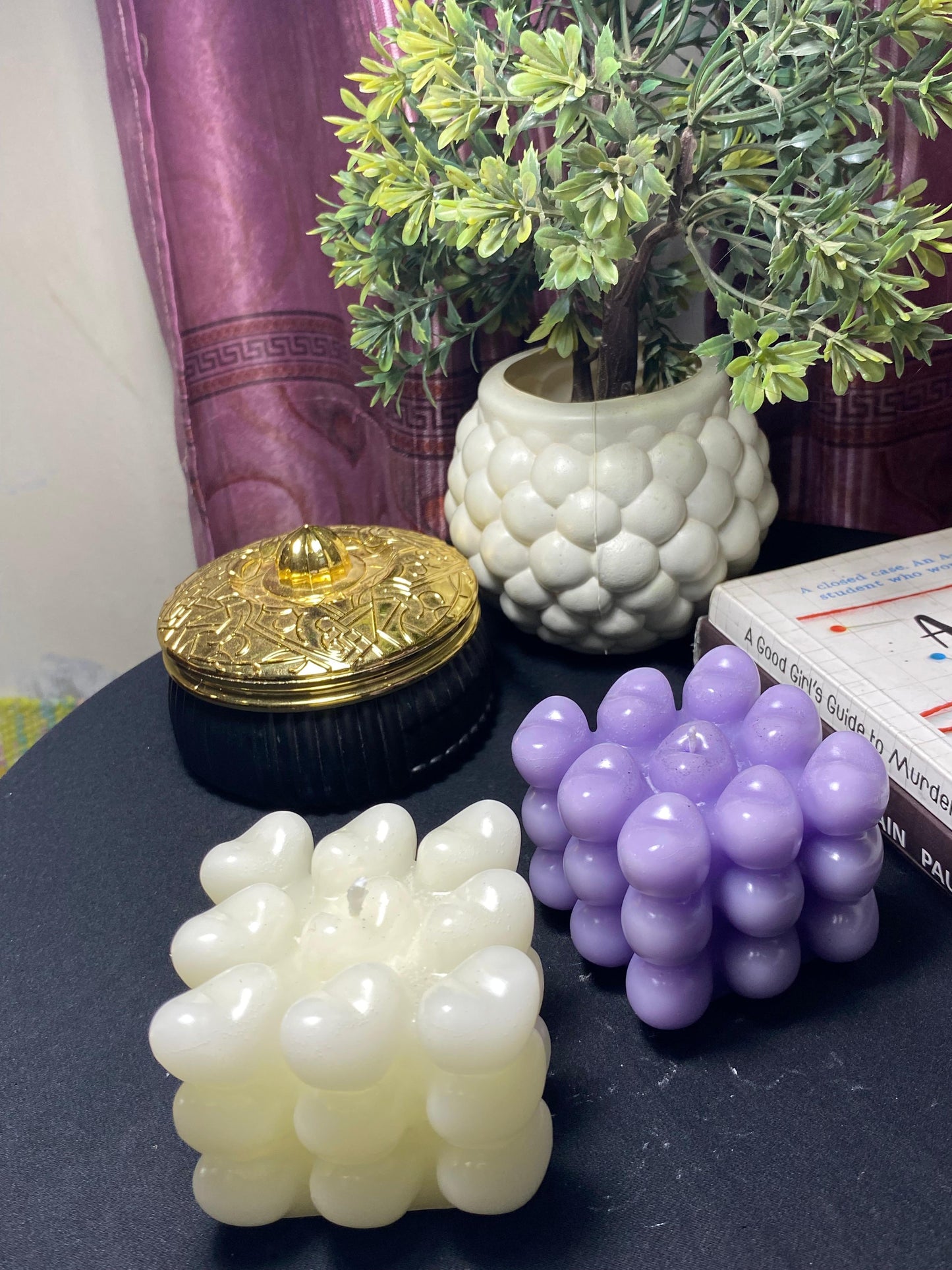 Flicker Hearts Candle