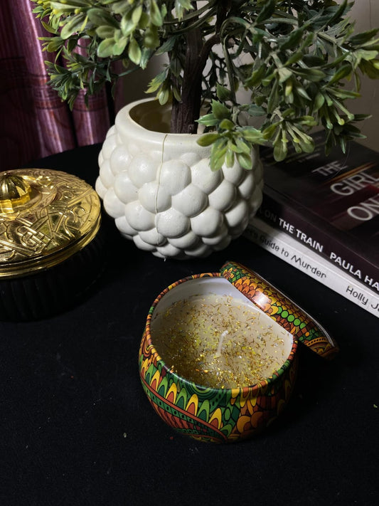 Golden Serenity Candle