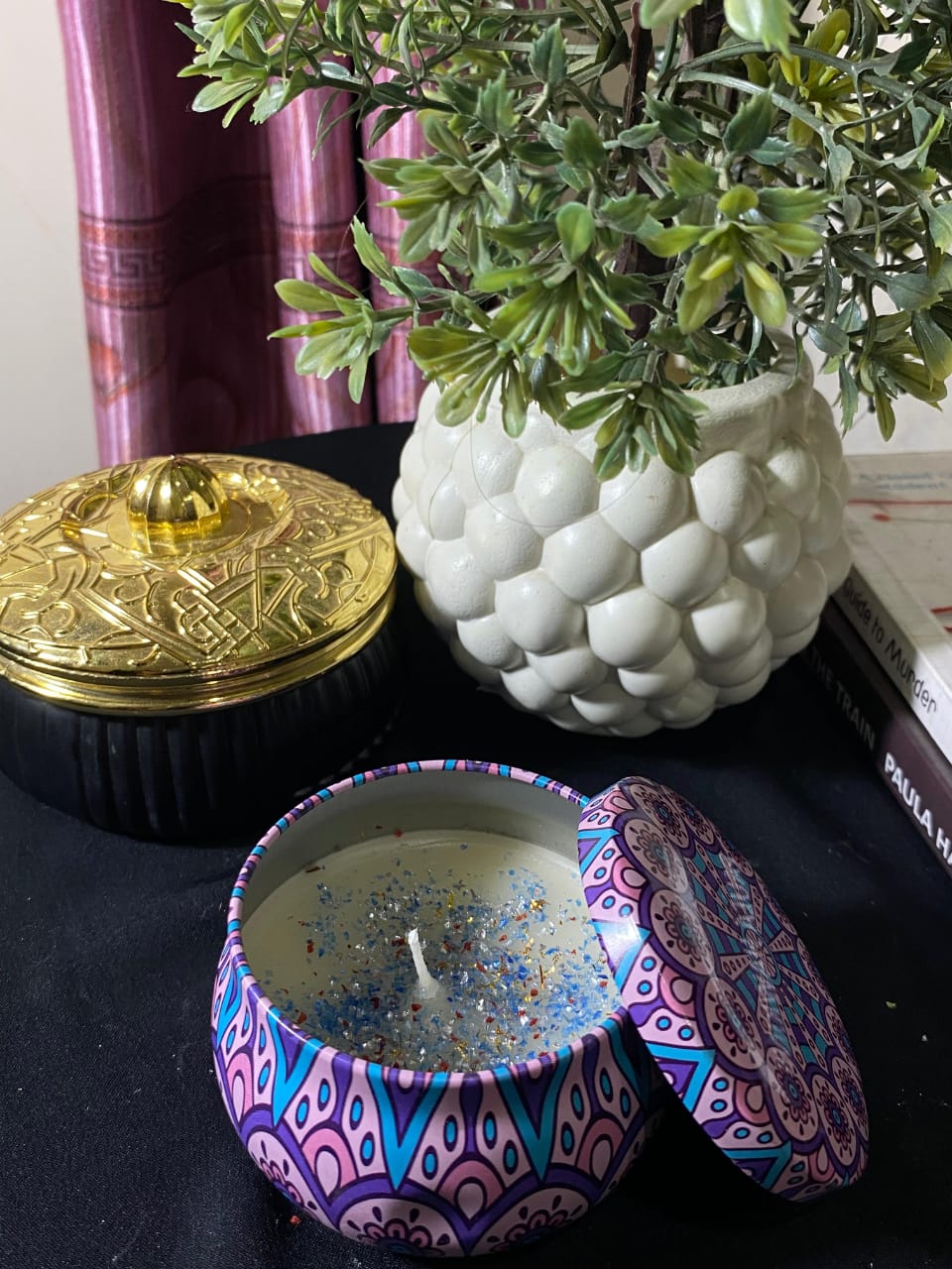 Mandala Glow Candle