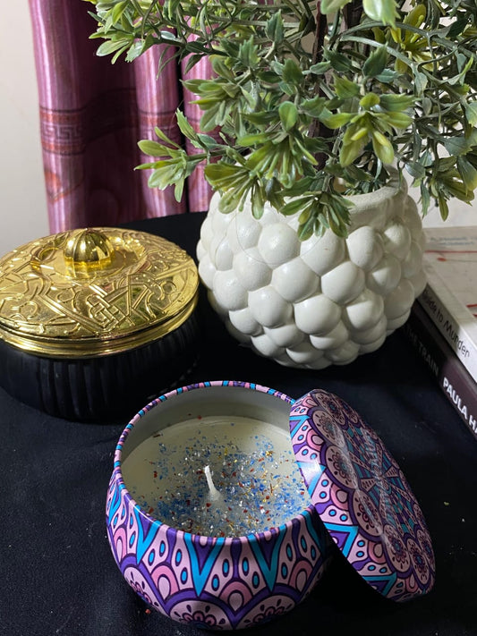 Mandala Glow Candle