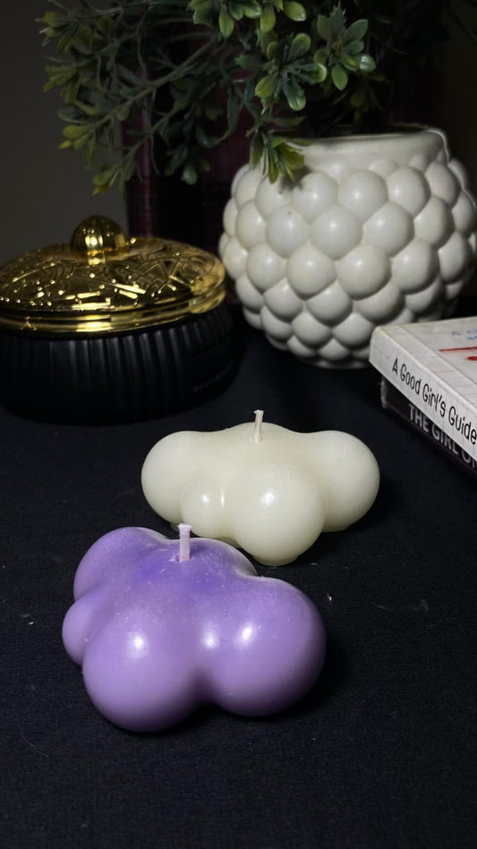 Cloud Puff Candle